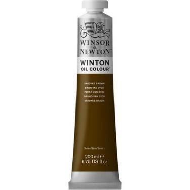 Imagem de Tinta A Óleo Para Tela Winton 200ml 676 S1 Vandyke Brown - Winsor & Ne