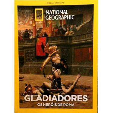 Imagem de Revista National Geographic  Gladiadores Os Heróis de Roma - RBA