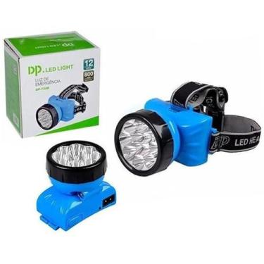 Imagem de Lanterna de cabeça dp 722b 12led - Clinica do pescador