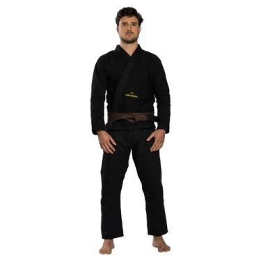 Imagem de Kimono Jiu-Jitsu Pretorian First Fight For God - Preto, A1