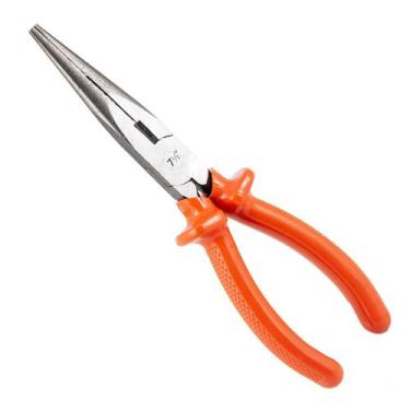 Imagem de Alicate de Bico Meia Cana Reto Isolado NR10 7.1/2" Sata ST72710G