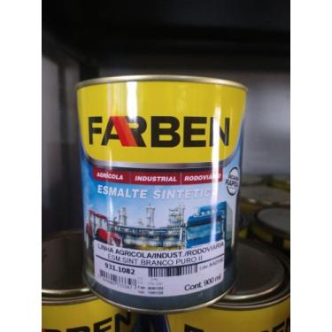 Imagem de Esmalte sintético Branco Puro Farben 900ml