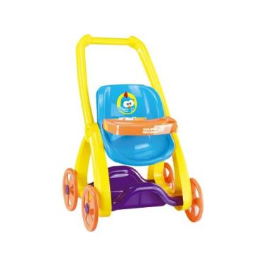 Imagem de Carrinho de Boneca Galinha Pintadinha Azul - Roma Brinquedos