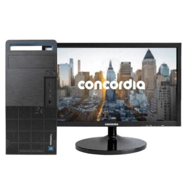 Imagem de Computador Concórdia Completo Com Monitor 19,5'' Intel Dual Core 8GB D