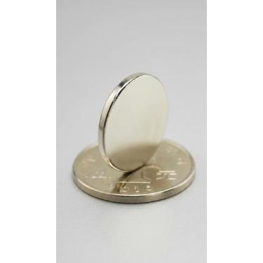Imagem de Imã Neodímio Disco 20x2mm N35 10 Peças - Congratulations Store