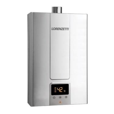 Imagem de Aquecedor De Água A Gás Lorenzetti 20 Litros LZ 2000DEI Inox Bivolt Di