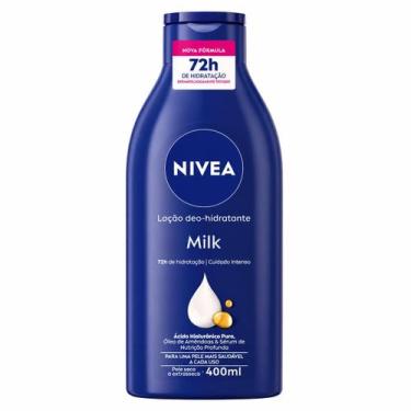 Imagem de Loção Deo-Hidratante Nivea Corporal Milk 400ml