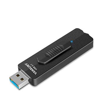 Imagem de Flash Drive USB de velocidade de leitura de 400 Mbps, Preto, 256GB