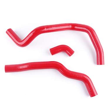 Imagem de LUXERAD 3 camadas 4,5 mm Performance Radiador Mangueira de Silicone para HO NDA FIT/JAZZ L13A/L15A i-DSI VTEC GD1/GD3 04-08 (Vermelho)