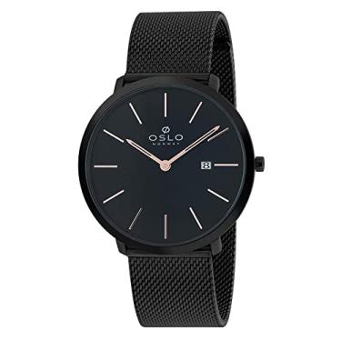 Imagem de Relógio Oslo Masculino Ref: Ompsss9u0001 P1px Slim Black