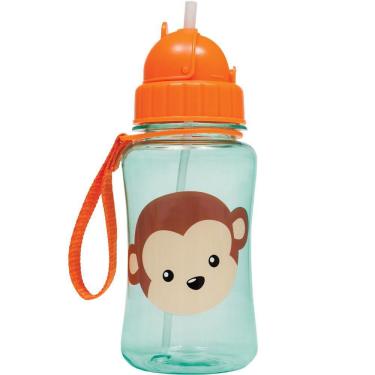 Imagem de Garrafinha Com Canudo Animal Fun Macaco buba baby