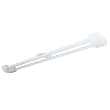 Imagem de Luminária LED tube 2x120 sobrepor bco Barcelona 6500k Tualux