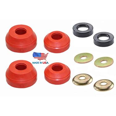 Imagem de Kit de bucha de braço de raio de suspensão frontal (par) para explorador Bronco Ranger FORD F150 F250 F350, Mazda B2300 B3000 B4000 Navajo