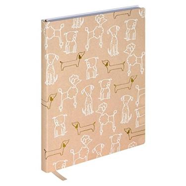 Imagem de Caderno de caderno forrado para cães de desenho animado 15 x 20 cm