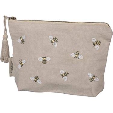 Imagem de Primitives by Kathy Bolsa bordada com zíper, pequena, abelha