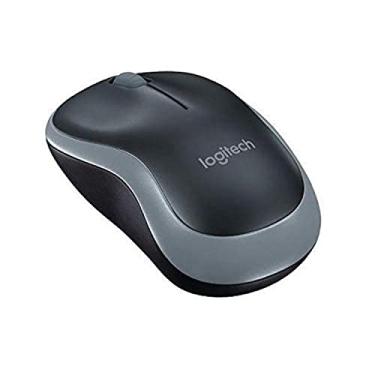 Imagem de Mouse sem Fio Logitech Wireless M185 - USB - 2.4GHz - Cinza - 910-002225