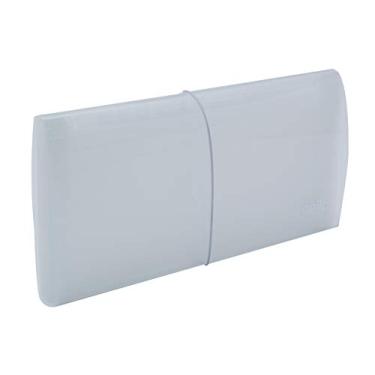 Imagem de Pasta Sanfonada Plastica Porta Cheque 12 Divisoes, Dello, Cristal, 6069.H.0012