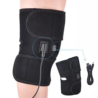Imagem de Joelheira Aquecimento Elétrico Infravermelho Fisioterapia Veidoorn Tratamento Dores Inflamações