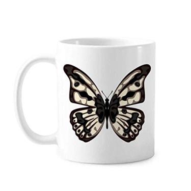 Imagem de Espécime de borboleta em caneca pálida cerâmica xícara de porcelana café louça