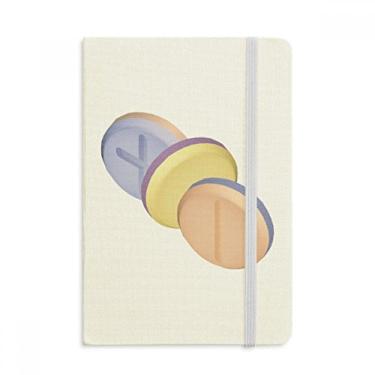 Imagem de Health Care Products — Caderno de ilustração com estampa de comprimidos, capa dura de tecido, diário clássico