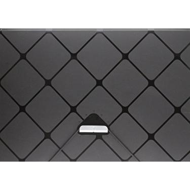 Imagem de Pendaflex À prova d'água, resistente a rasgos, aba, bolso expansível, arquivo expansível com fecho elástico, pasta classificadora, organizador de arquivos, preto (PFX39624BLA)