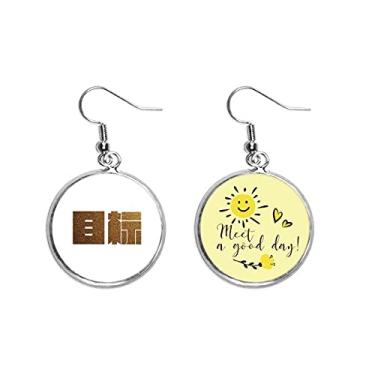 Imagem de Brinco de flor de sol com flor de orelha e alvo de qualidade