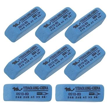 Imagem de MAGICLULU Borracha Fosca 8Pcs Para Canetas De Desenho Esferográfica Borracha Amassada Borracha Para Desenho Borracha Borracha Azul Borrachas Apagadores Portáteis