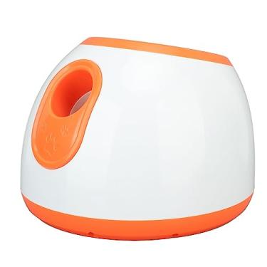 Imagem de Dog Ball Lança Brinquedo, 3 Bolas Automáticas Reduzem a Obesidade Dog Ball Thrower Machine Alcance Ajustável Diversão Sem Fim para Cachorros (plugue da ue)