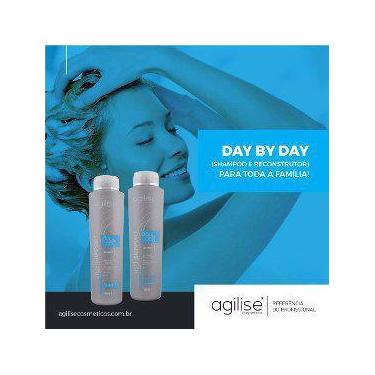 Imagem de Agilise Kit Shampoo E Reconstrutor Day By Day 500ml