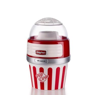 Imagem de Ariete 2957, Pipoqueira Retrô Grande Vermelha - Party Time, Balde Removível, 1270 W - 127V