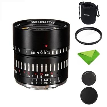 Imagem de TTArtisan 50mm F0.95 Lente fixa manual APS-C para câmeras sem espelho Sony E-Mount A5000, A5100, A6000, A6100, A6300, A6400, A6500, A6600, NEX-3, NEX-3N, NEX-3R, NEX-5T, NEX-5R, NEX-5, NEX-5N