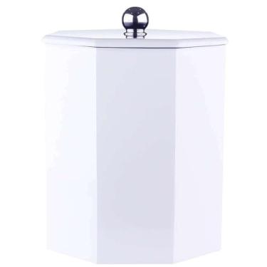 Imagem de Lixeira Para Banheiro Branca 6,2l