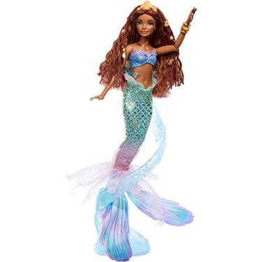 Imagem de Mattel Disney A Pequena Sereia Deluxe Sereia Ariel Doll