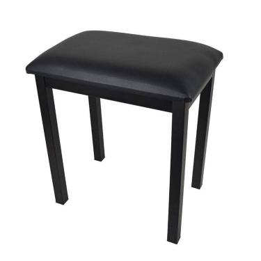 Imagem de Banqueta Preta,Banco De Piano,Teclado,Assento Liso 30X46 Cm
