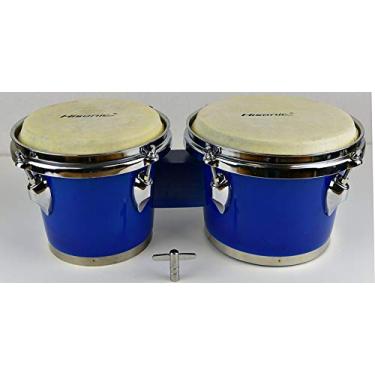 Imagem de Hisonic Conjunto Bongo de madeira ajustável Signature Series HS4613 (15,24 cm e 17,78 cm)