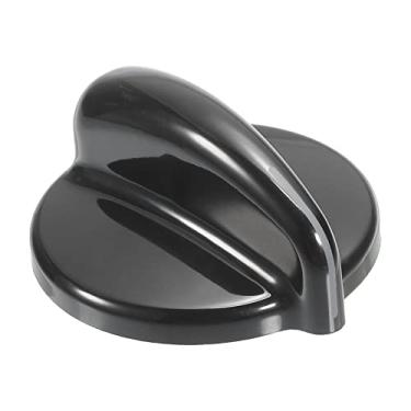 Imagem de PATIKIL WB03T10236 Botão de controle de substituição de botões de queimador substitui peça 50 mm x 34 mm puxador de fogão preto de plástico