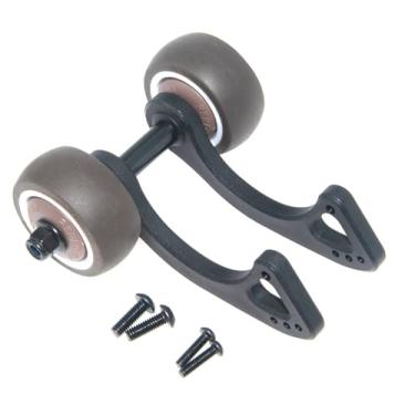 Imagem de Wheelie Bar Tail Wheel Compatible with JLB Racing Cheetah 1/10 Parts 11101 21101 Truggy J3 Speed Truck RC Car Accessories Plastic Upgrade Replace EB1007(Black)