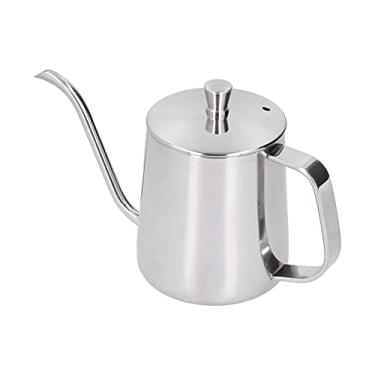 Imagem de Despeje sobre o Bule de chá de Pescoço de Ganso Com Termômetro, Bico Longo e Estreito de Pescoço de Ganso, Chaleira de café de Aço Inoxidável de Qualidade Alimentar à Prova de