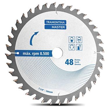 Imagem de Tramontina 42580148, Disco Corte Serra Circular 7.1/4, com 48 Dentes em Metal Duro