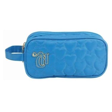 Imagem de Estojo Duplo Capricho Love - Azul