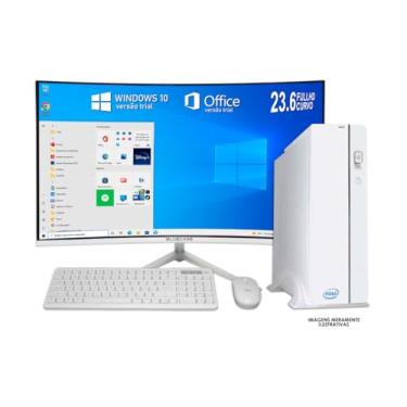 Imagem de Computador Slim Core I5 10400f 16gb Ram Ssd 480gb Tela 23''