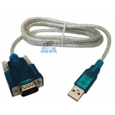 Imagem de Cabo Conversor USB para Serial DB9 (RS232) - 80 cm - Diversos