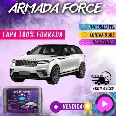Imagem de Capa Cobrir Carro RANGE ROVER VELAR 100% Forrada Armada Force 100% Imp
