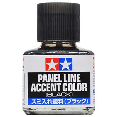 Imagem de Panel Line Acccent Color - Preta - Tamiya 87131