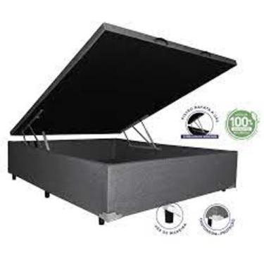 Imagem de Box bau casal blindado nas laterais 1,38x1,880,47 cm profundidade - TE