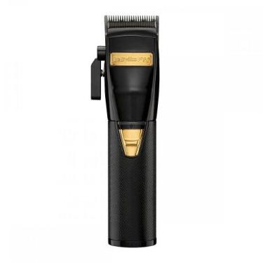 Imagem de Máquina de Corte 4 Barbers Black FX Stay Gold BabyLiss PRO BIVOLT, Biv
