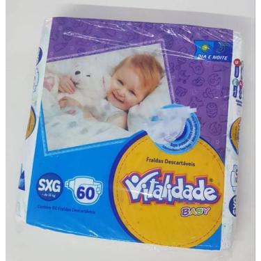 Imagem de FRALDA INFANTIL VITALIDADE BABY SXG / 60un - KAIRÓS