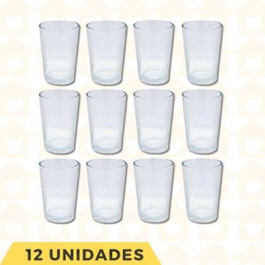 Imagem de Copos de Vidro Arizona para Sucos e Drinks 200 ML - 12 Un - PRATICASA