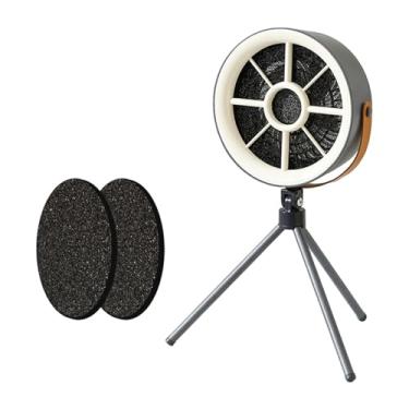 Imagem de Exaustor de mesa Máquina de mesa Extrator de fumaça portátil Extrator de fumaça para churrasco interno para RV Apartamento Grelhar, Cinza