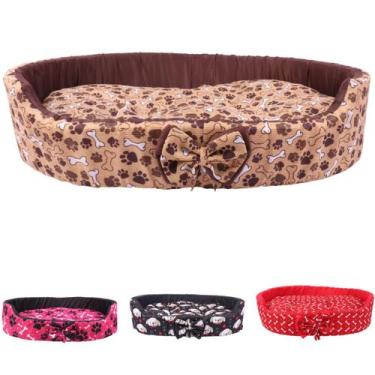 Imagem de Caminha Para Pet Porte Grande Cama  Macio Estampas 70cm x 60cm  Cachor